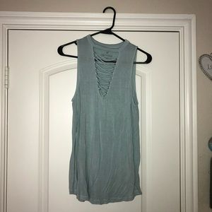 Super cute cross tank